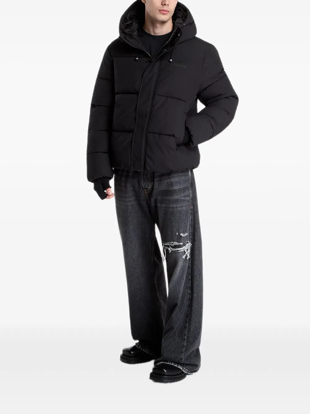 Hooded Puffer Jacket by Daily Paper
