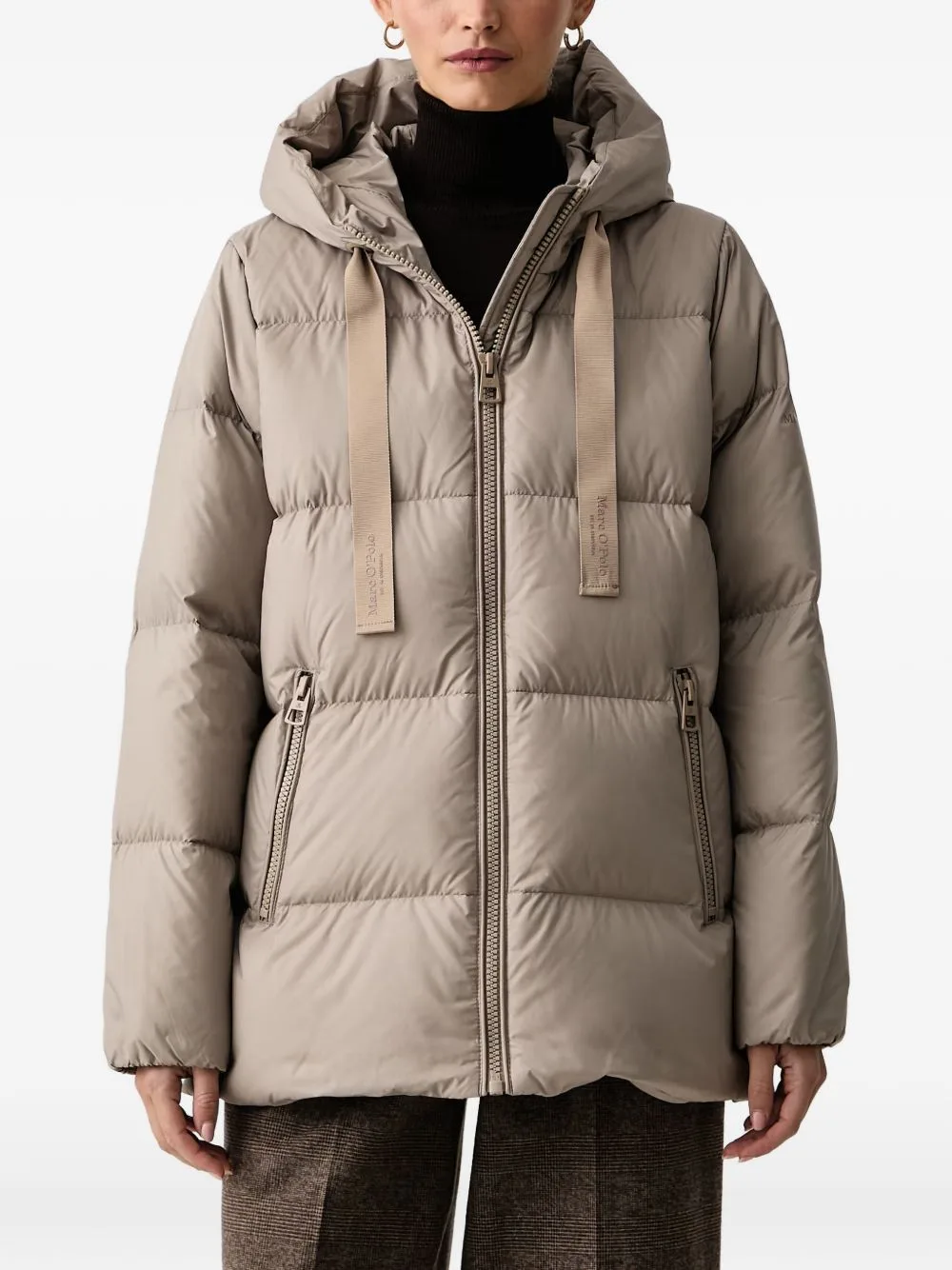 Quilted Hooded Jacket