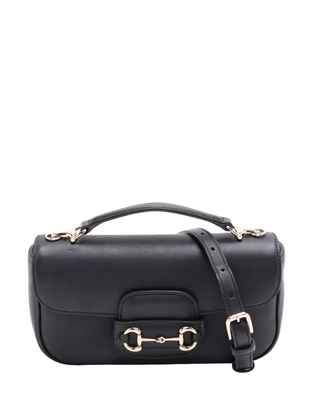 2016-2026 Calfskin Horsebit 1955 Top Handle Bag Satchel by Gucci Pre-Owned