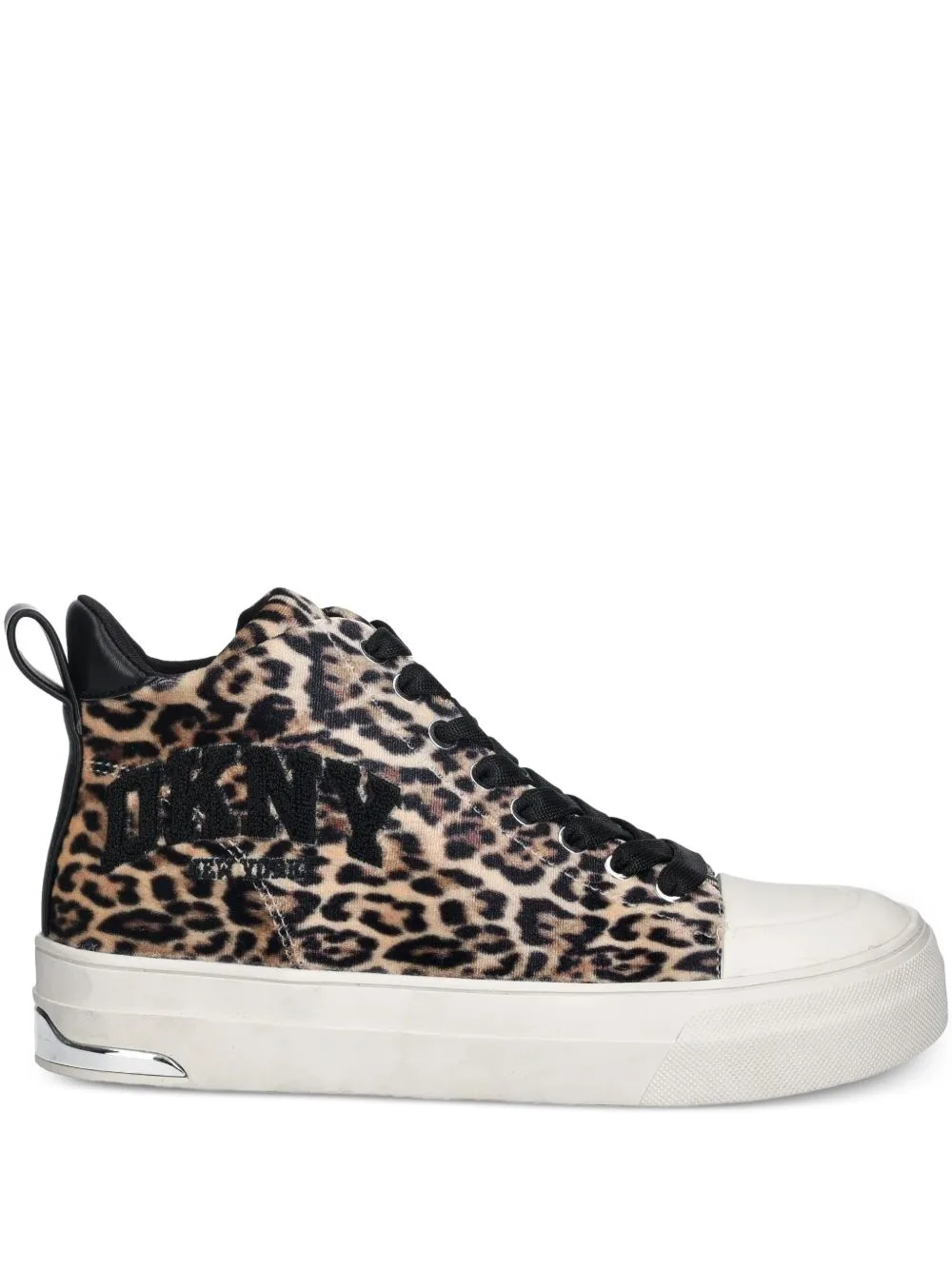 Leopard-Print Sneakers by DKNY
