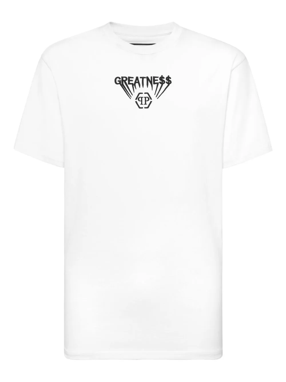 Round Neck T-Shirt Greatness by Philipp Plein