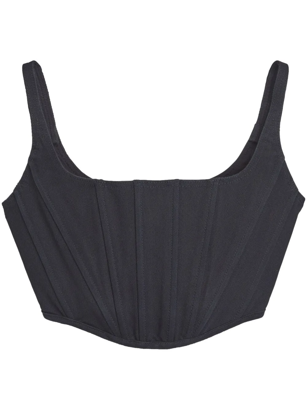 Denim Bustier Top by Marc Jacobs