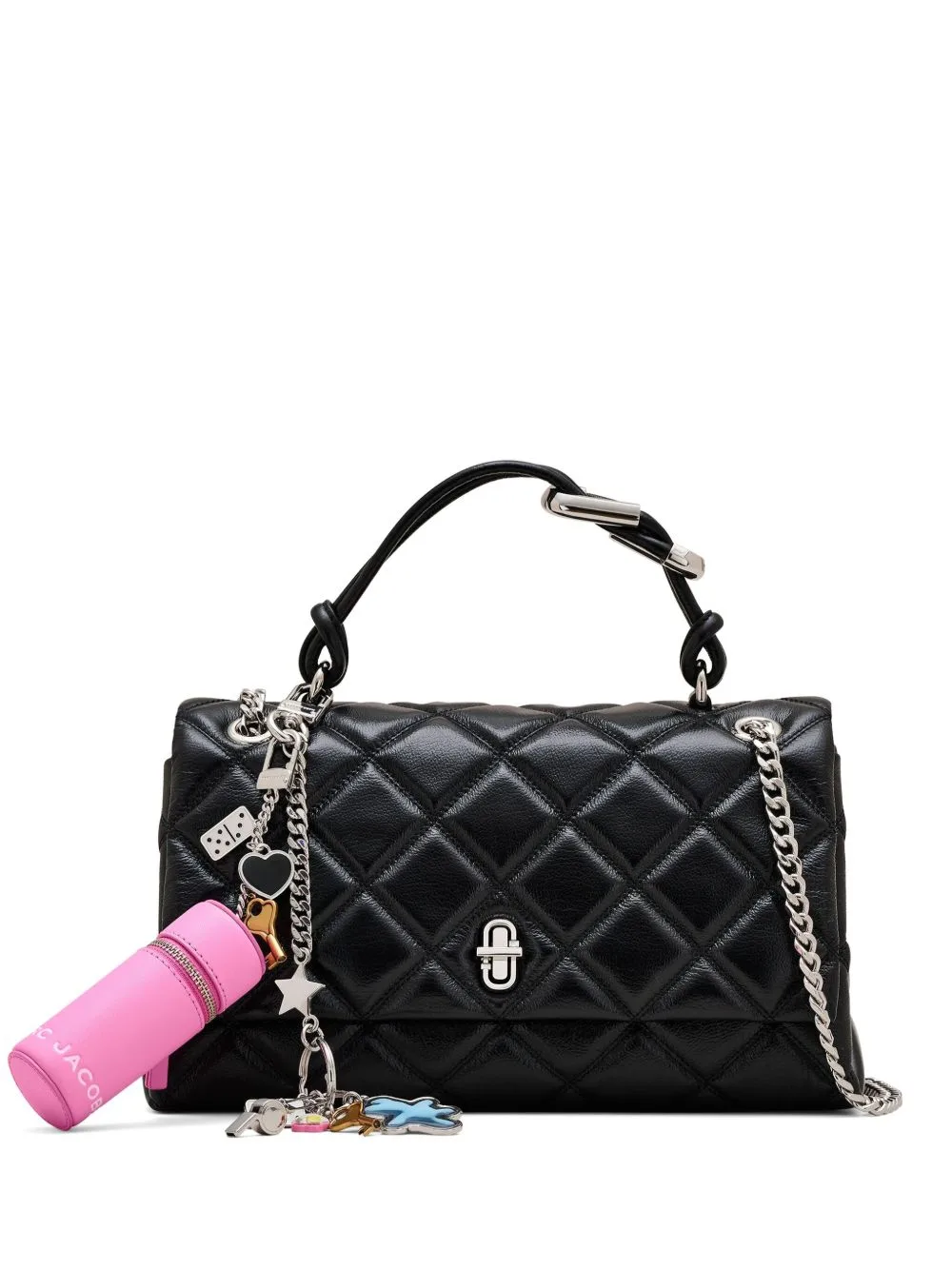 The Charm Quilted Dual Convertible Shoulder Bag by Marc Jacobs