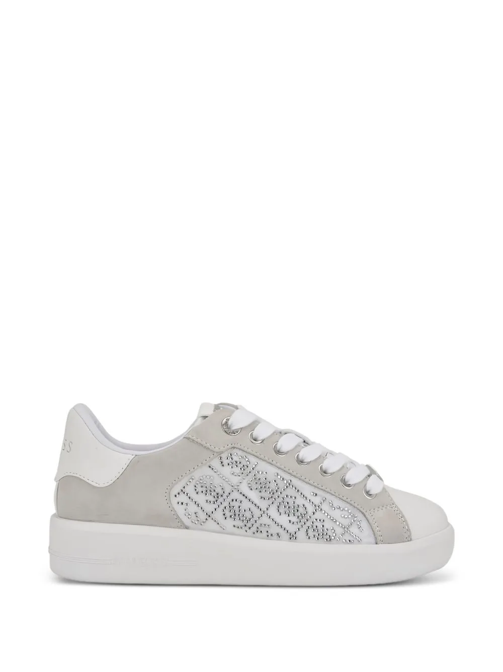 Roki Rhinestone-Embellished Low-Top Sneakers by GUESS USA