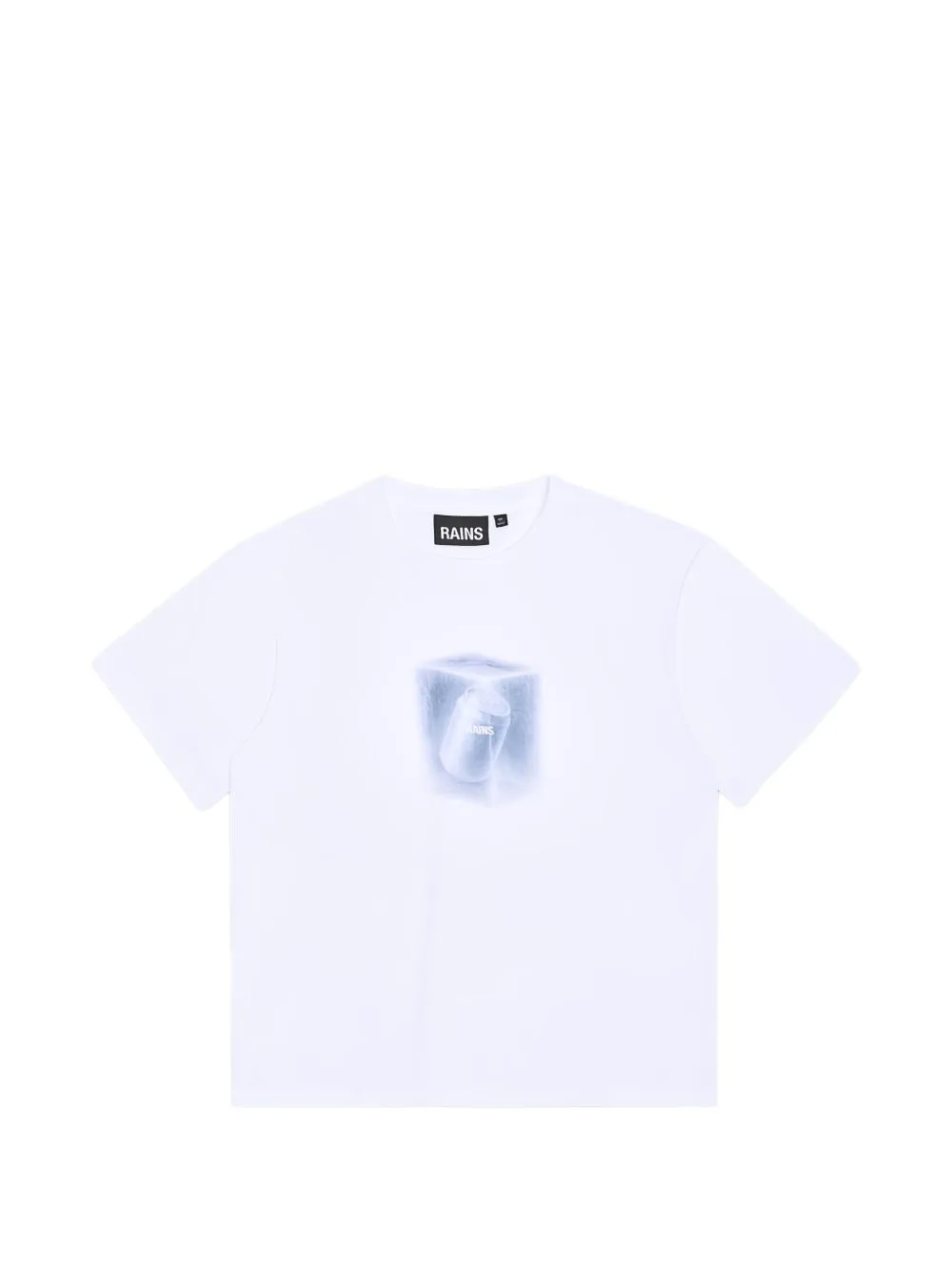 Liquid Graphic-Print Classic T-Shirt by Rains