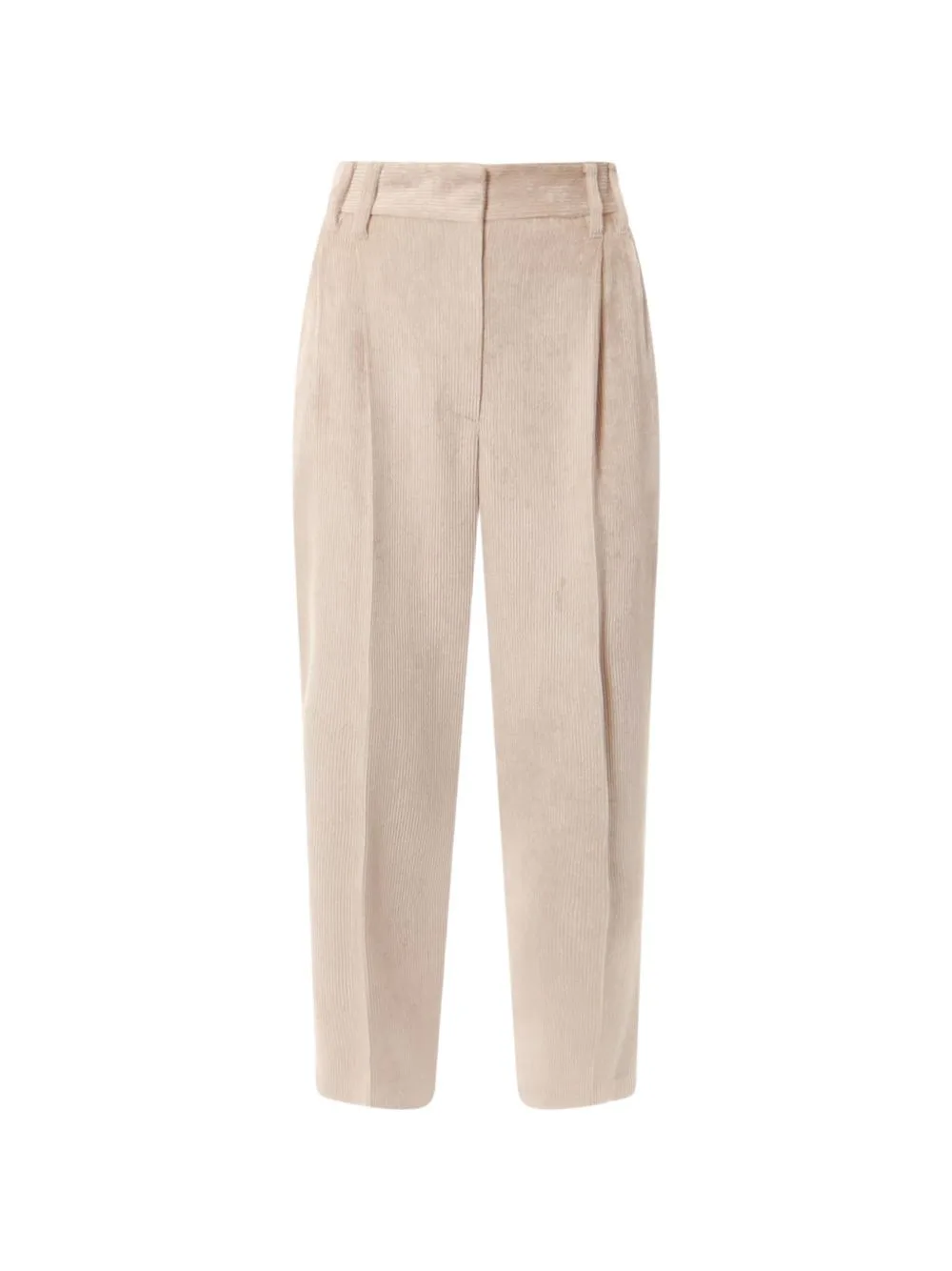 Pleated Corduroy Trousers by Brunello Cucinelli