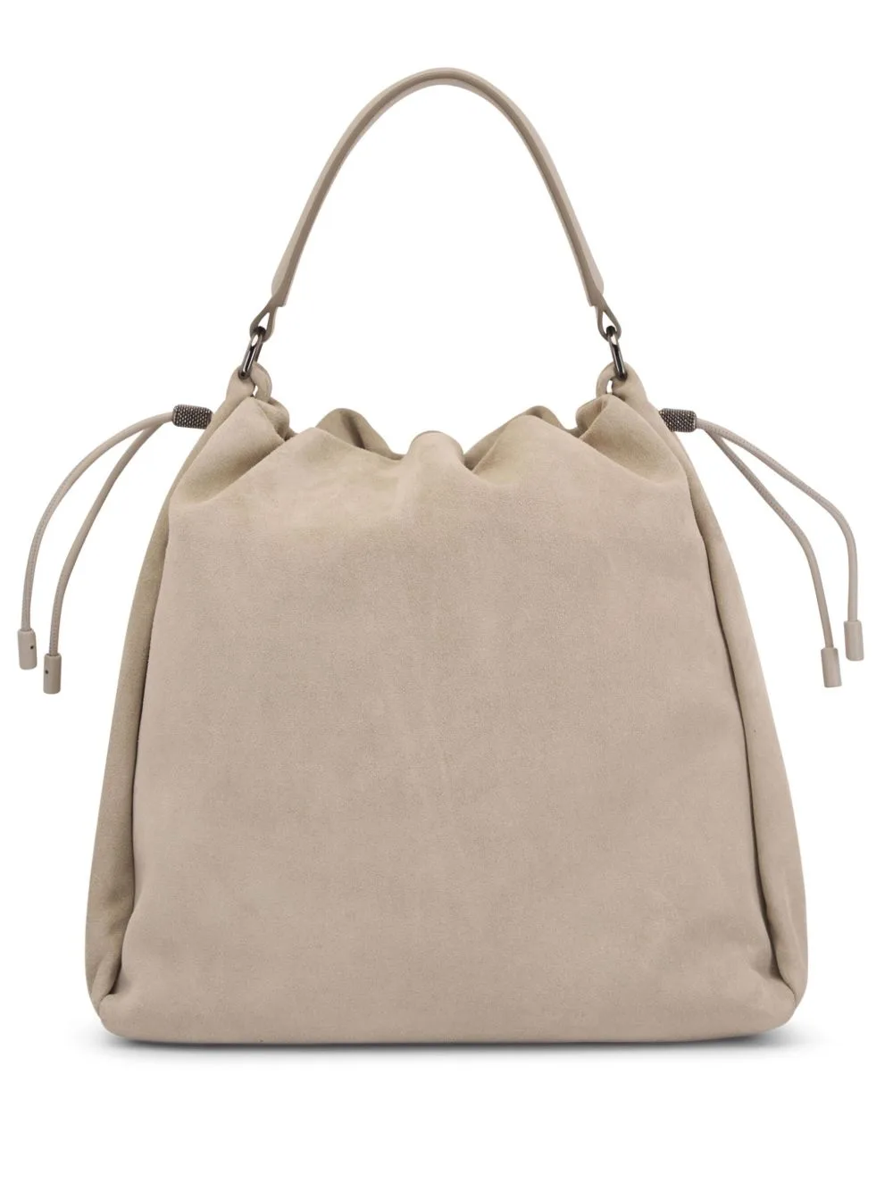 Monili Drawstring Shoulder Bag by Brunello Cucinelli