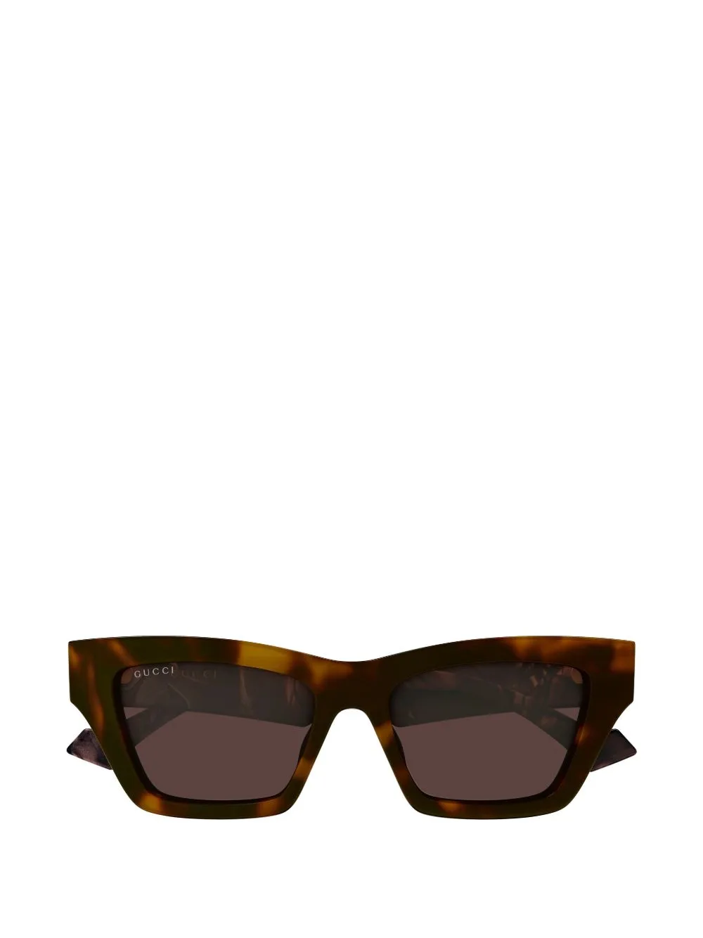 Double G Tortoise-Shell Sunglasses by Gucci Eyewear