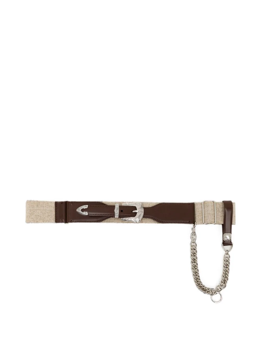 Leather Chain Belt by Toga