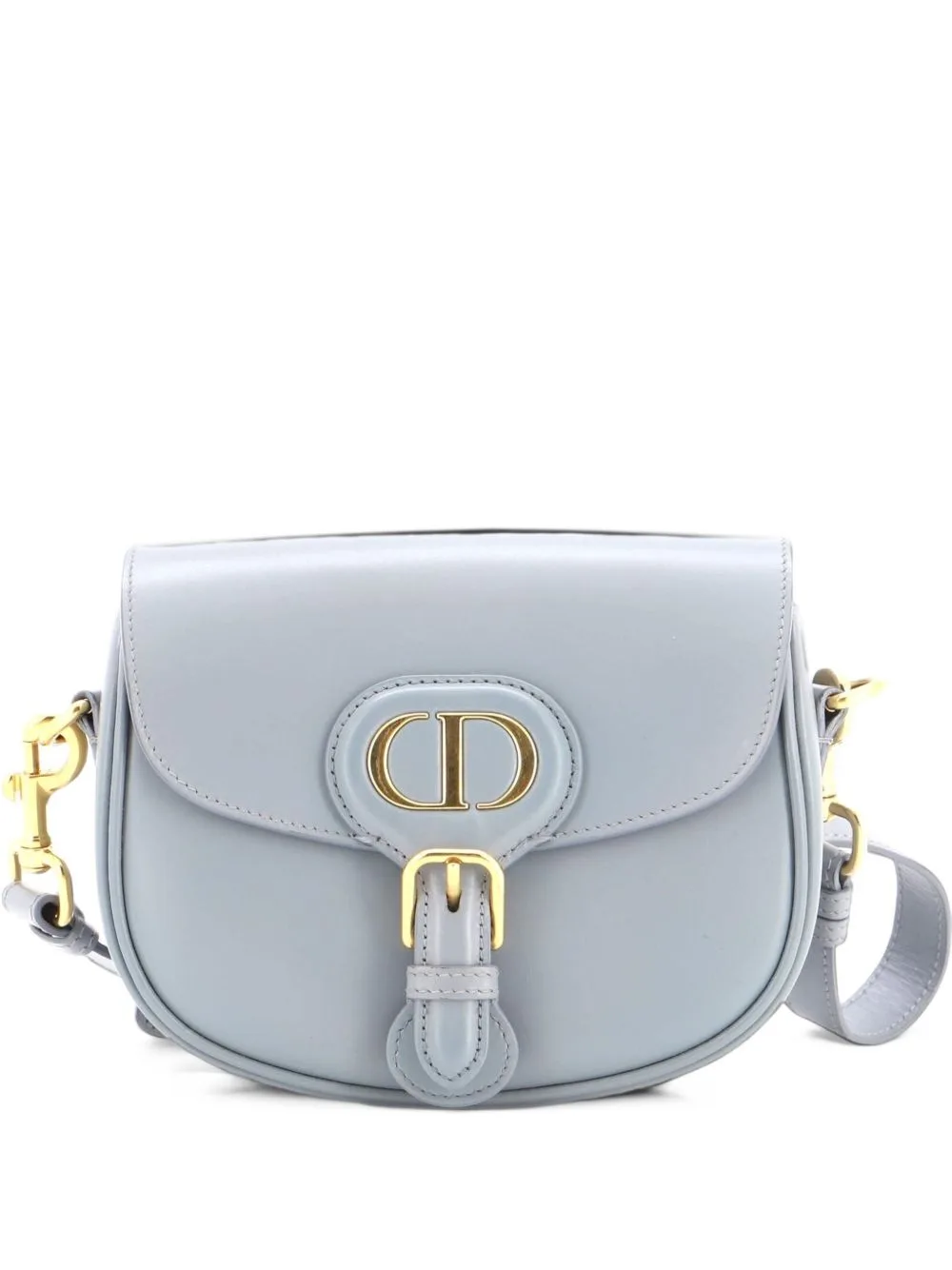 Bobby Flap Bag Leather Small Crossbody Bag by Christian Dior Pre-Owned