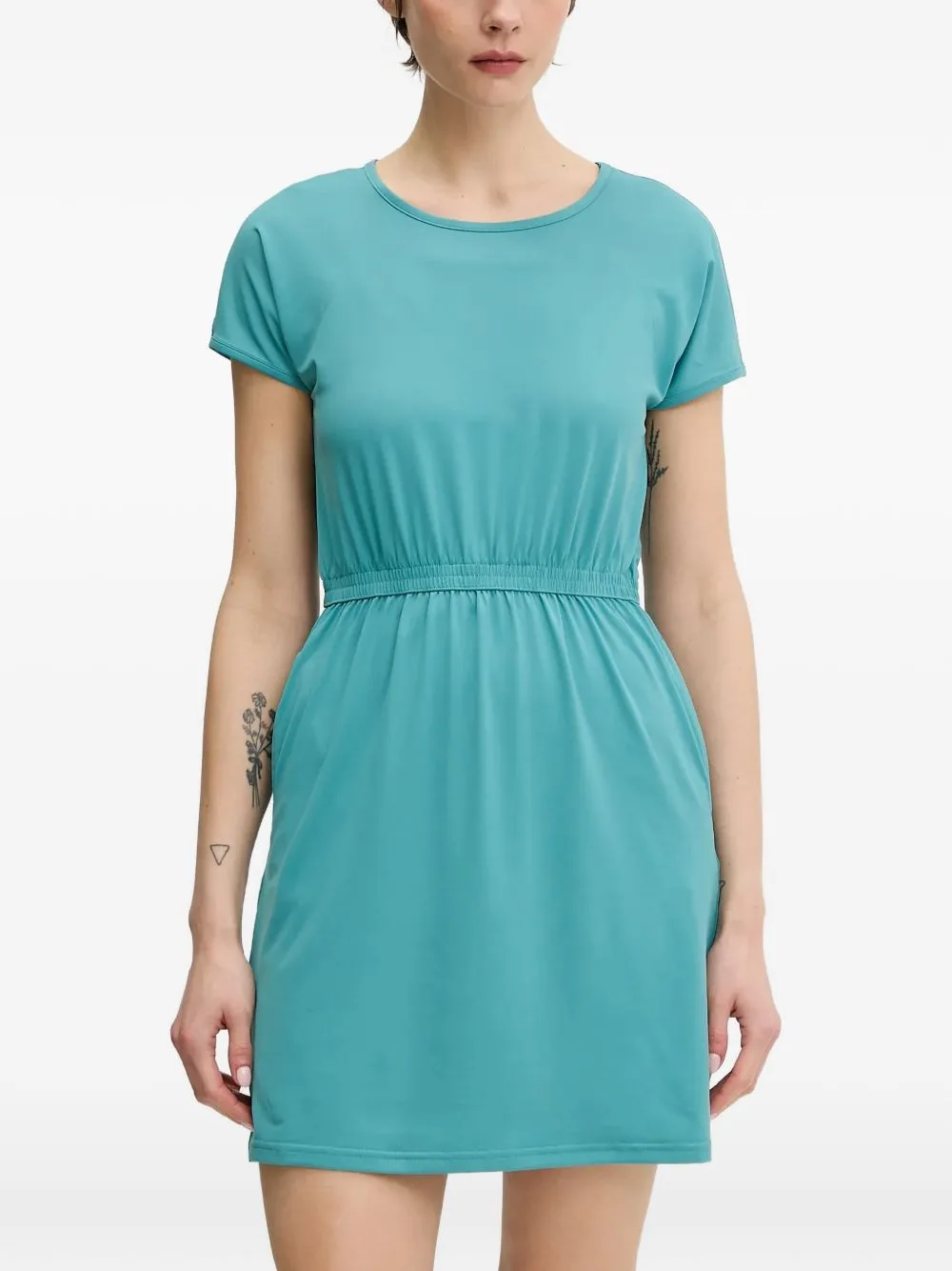 Elasticated-Waist Mini Dress by Columbia