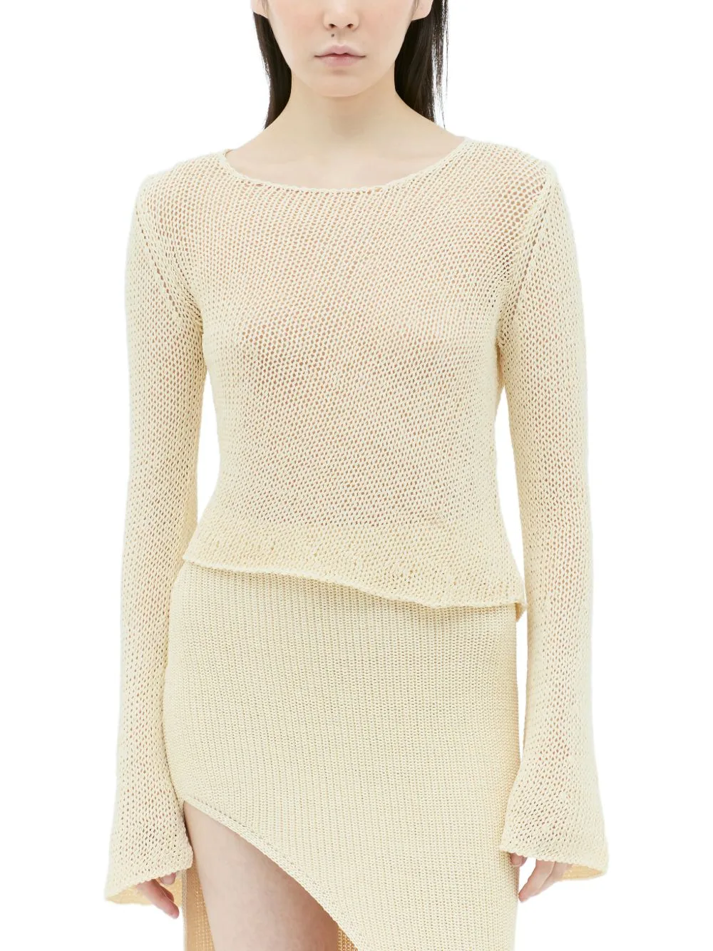 Dai Flared-Sleeve Top by Aya Muse