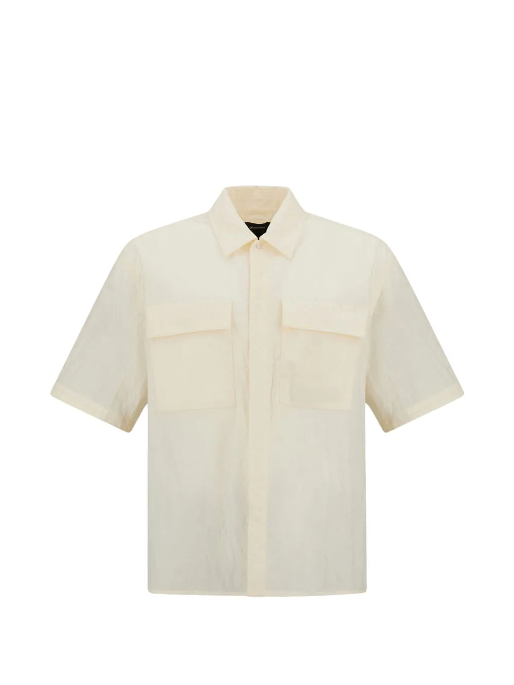 Flap-Pocket Short-Sleeve Shirt by Laminar