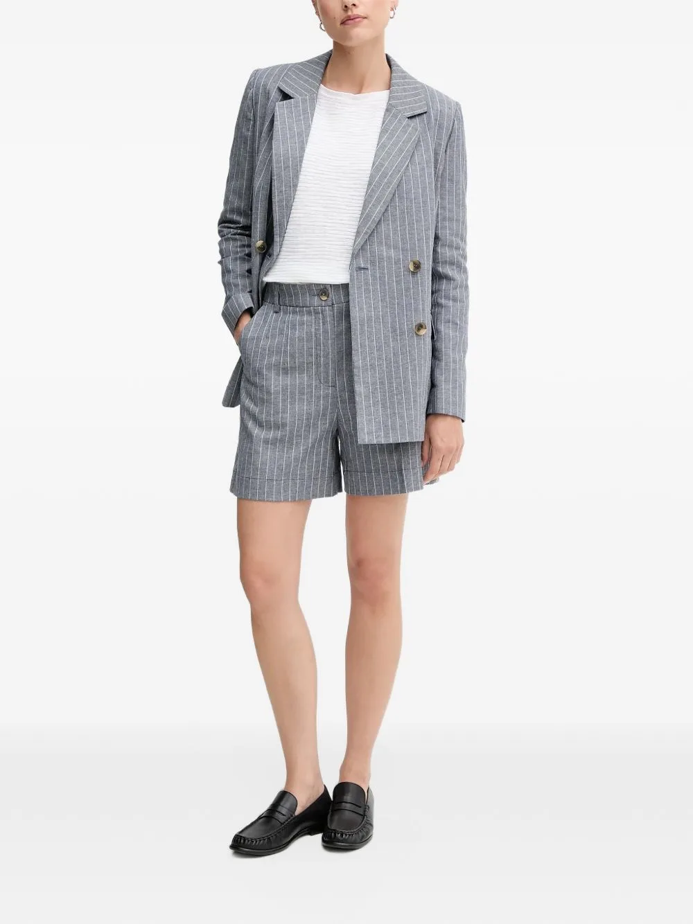 Pinstripe Shorts by Benetton