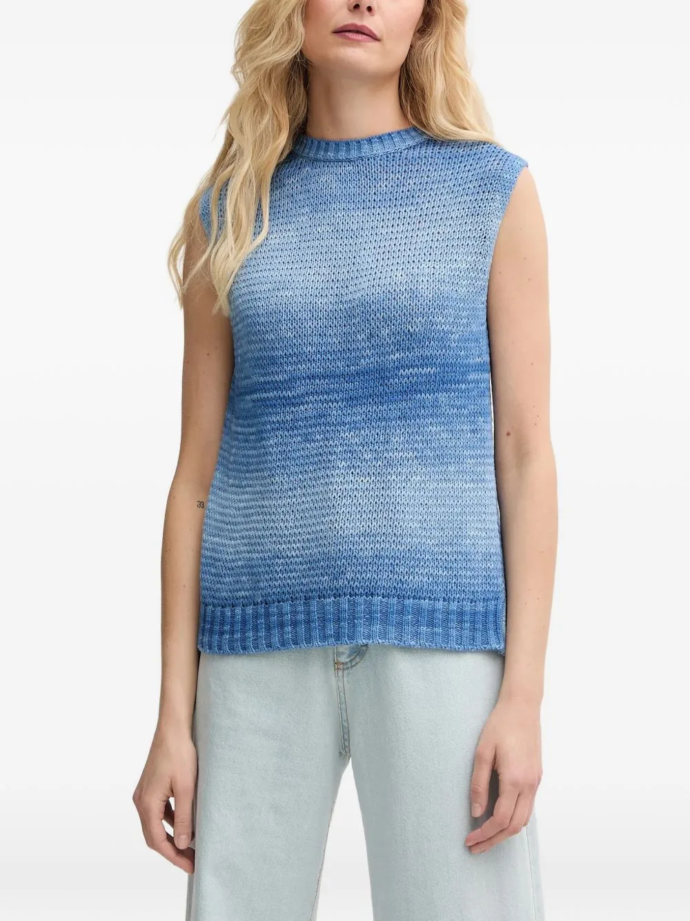 Round-Neck Vest by Benetton