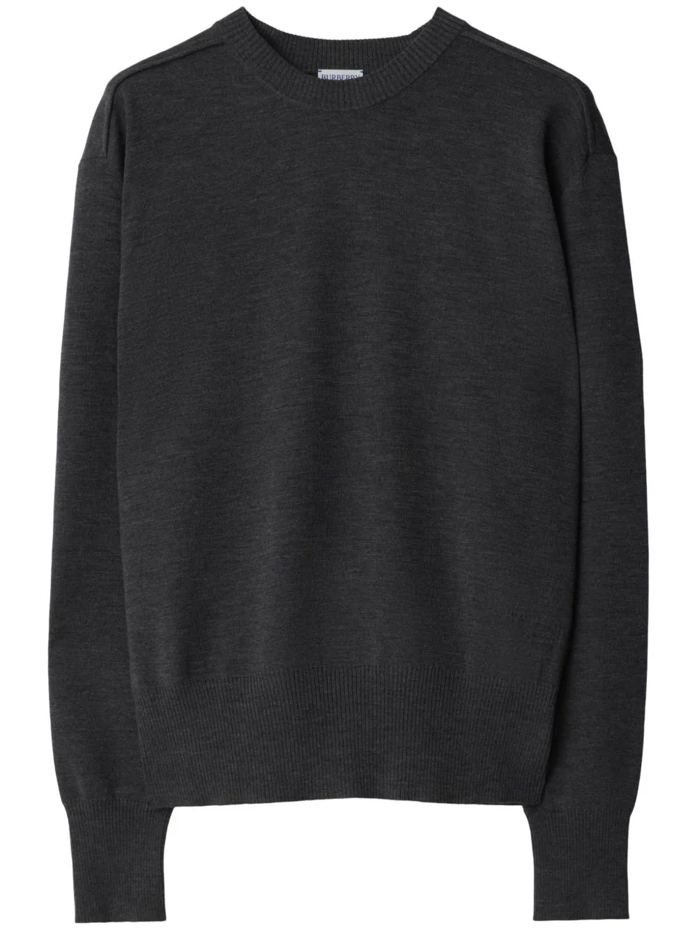 Mélange-Effect Wool Jumper by Burberry