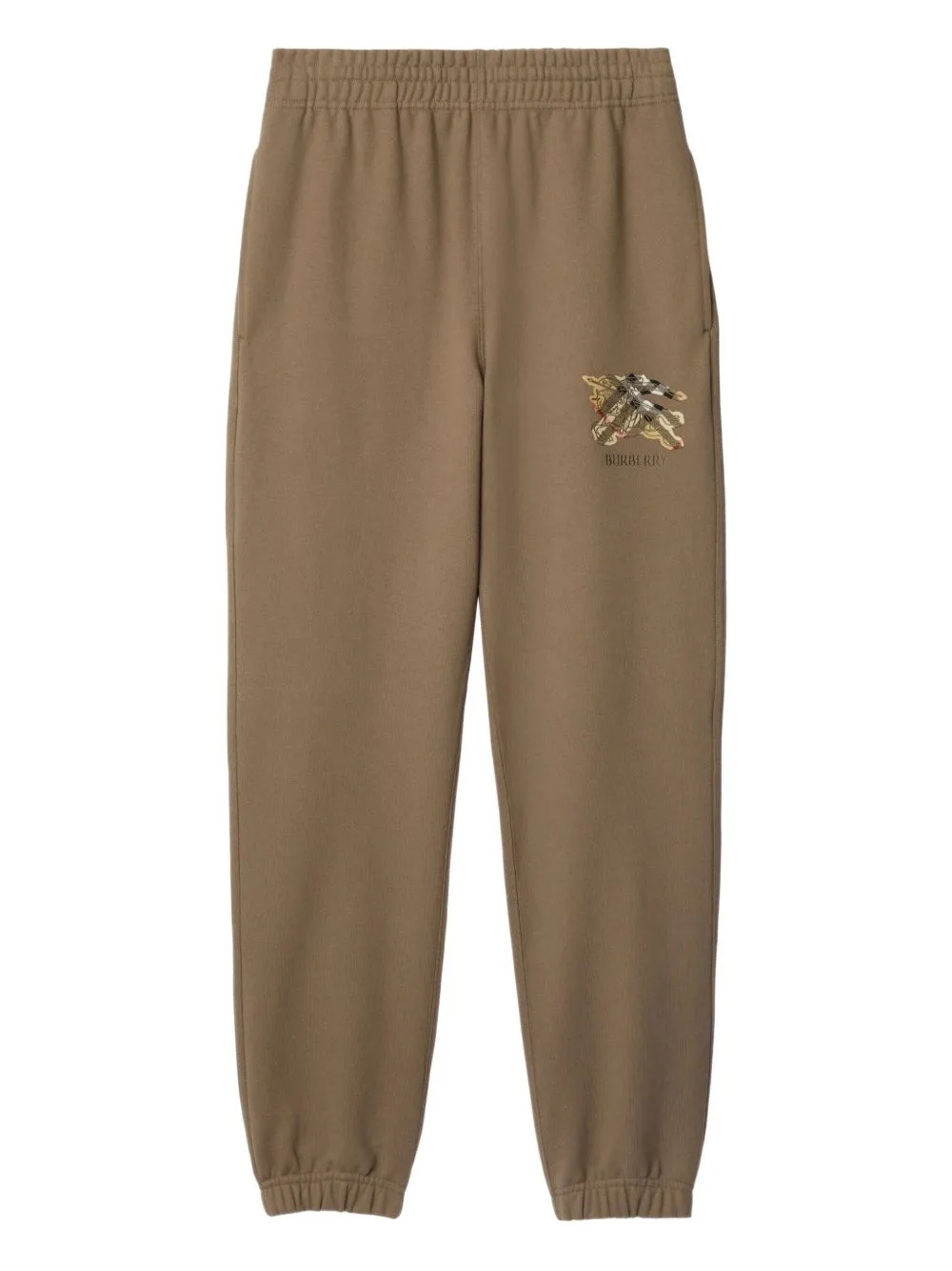 Equestrian-Knight Check Jogging Pants by Burberry