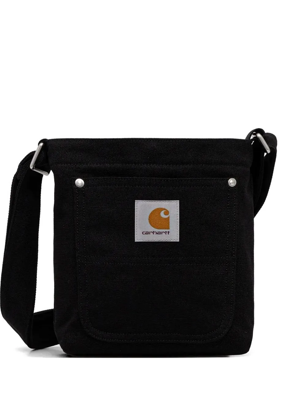 Canvas Logo-Patch Messenger Bag by Carhartt WIP