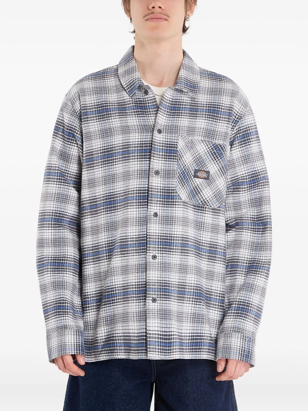 Forest Check-Print Shirt by DICKIES