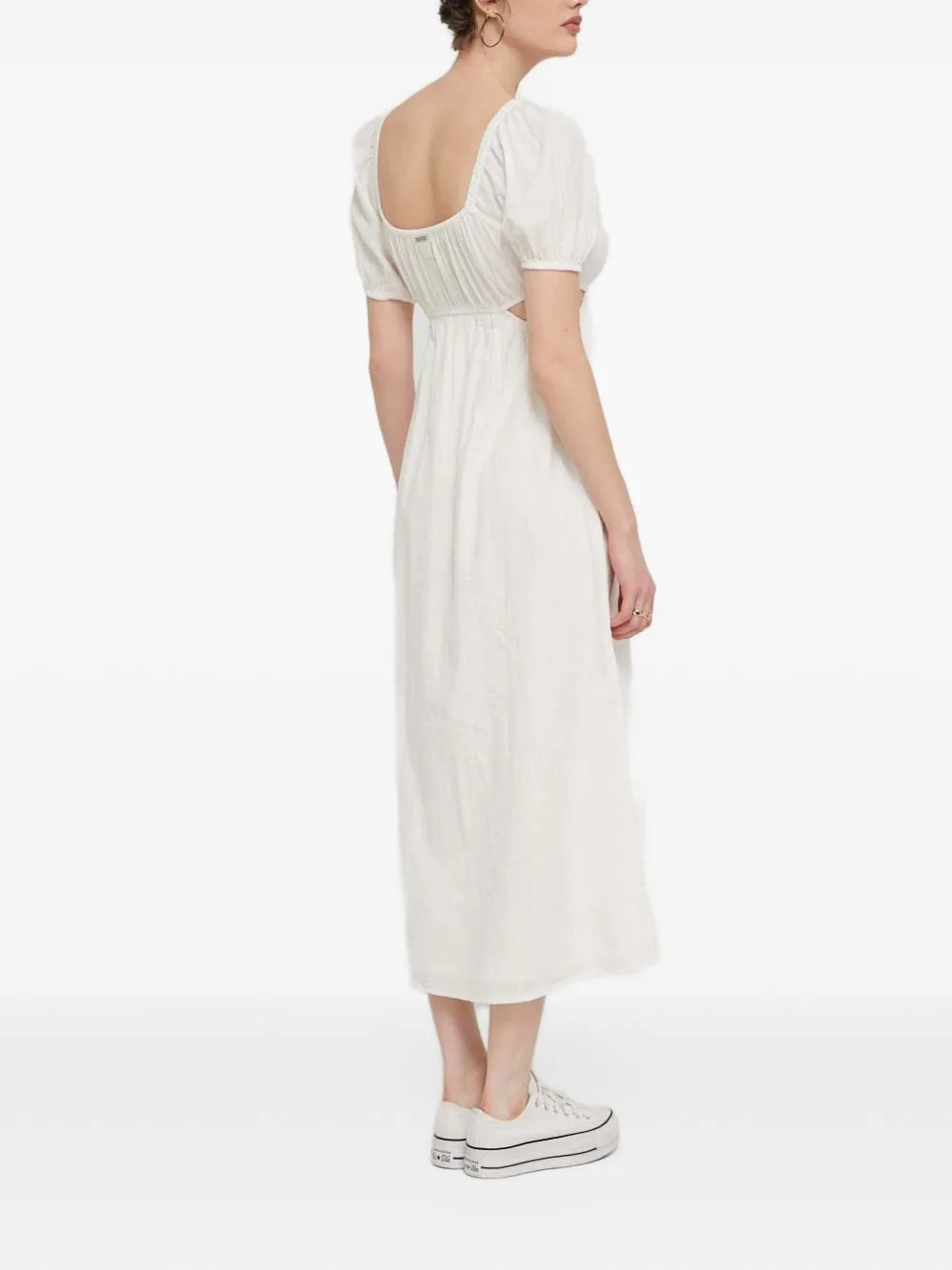 Square-Neck Cutout Midi Dress by Billabong