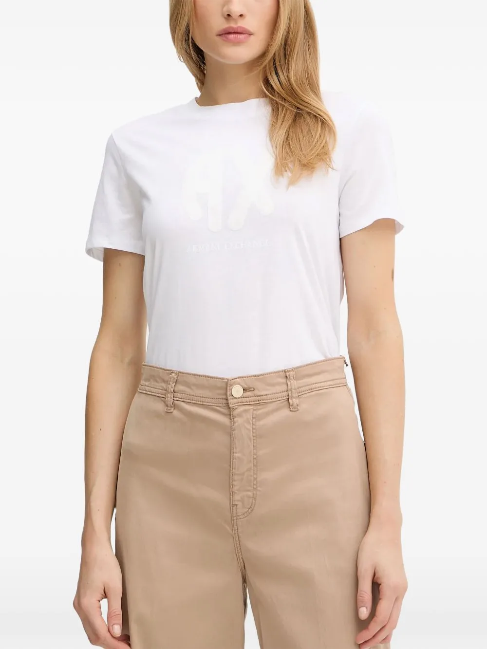 Short-Sleeve Logo T-Shirt by Armani Exchange