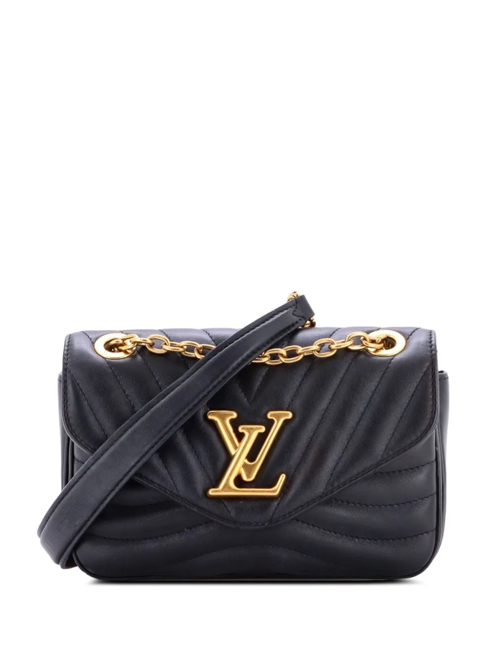 New Wave Chain Bag NM Quilted Leather PM Crossbody Bag by Louis Vuitton Pre-Owned