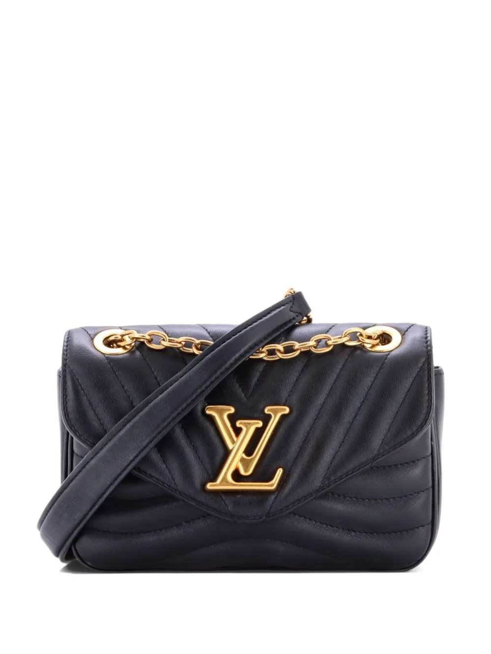 New Wave Chain Bag NM Quilted Leather PM Crossbody Bag by Louis Vuitton Pre-Owned