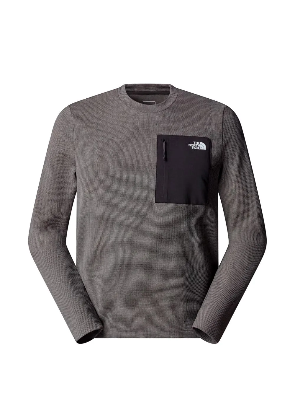 Logo-Print Zip-Pocket Sweater by The North Face