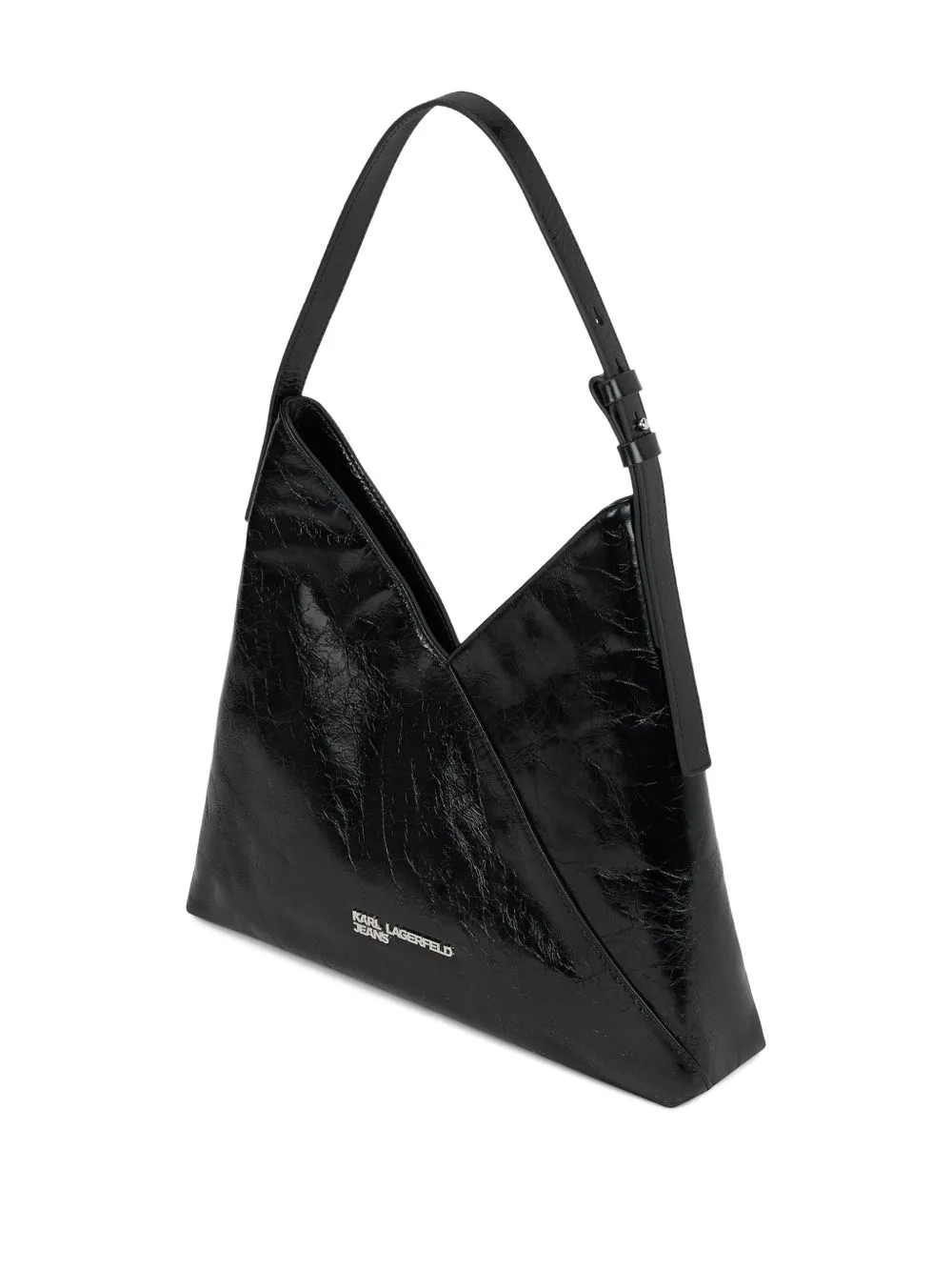 Small Geo Leather Tote Bag by Karl Lagerfeld Jeans