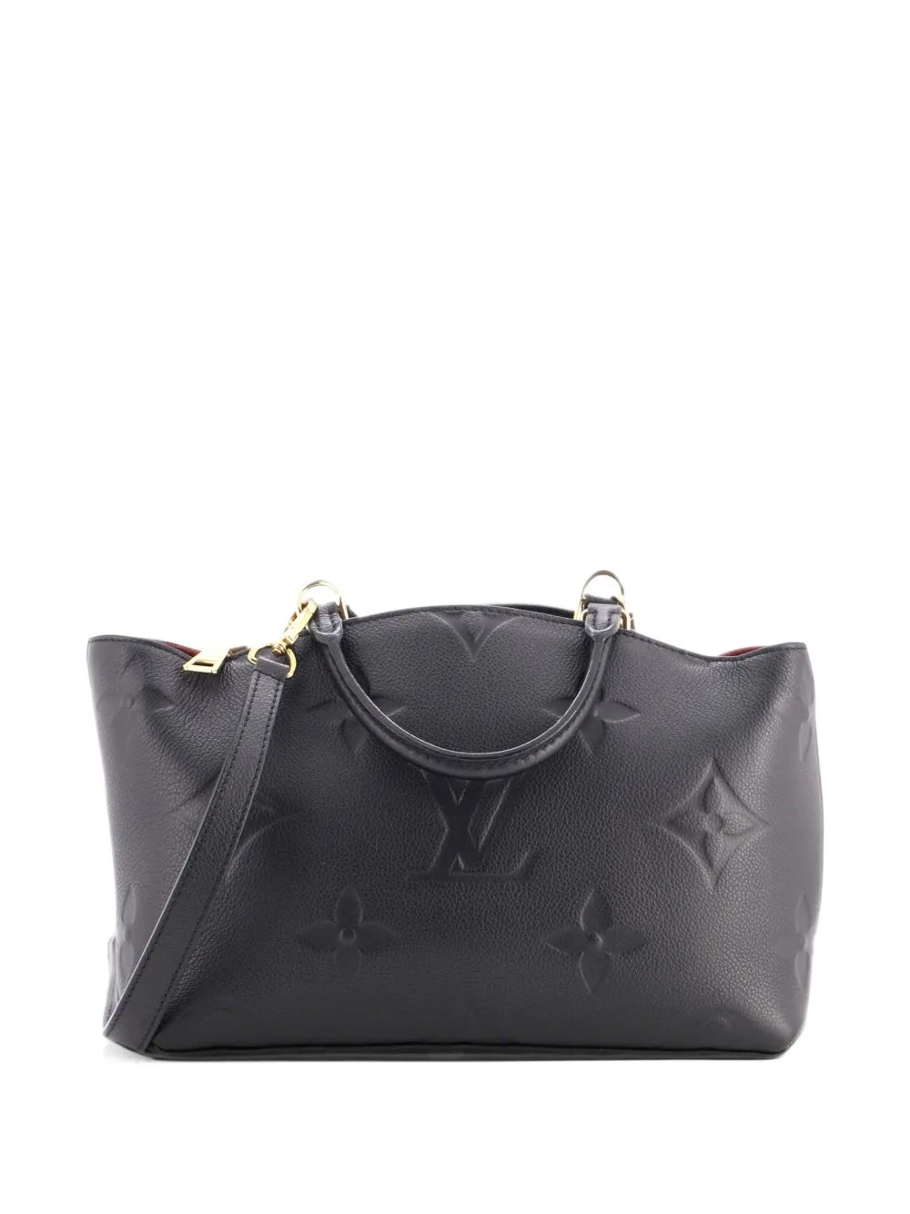 Petit Palais Handbag Monogram Empreinte Giant Satchel by Louis Vuitton Pre-Owned
