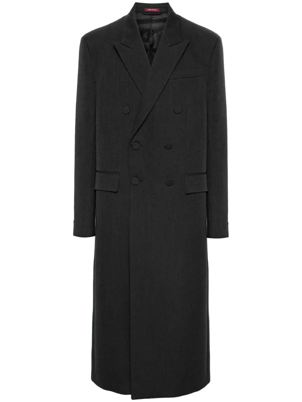 Ancora Embroidered Wool Coat by Gucci