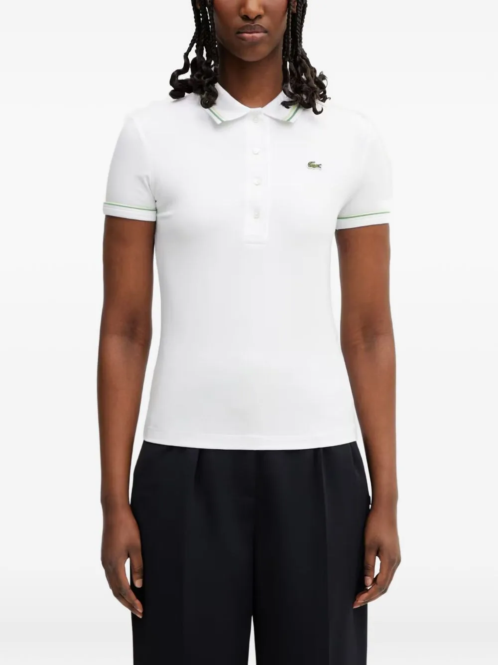 L.12.D Slim-Fit Trim-Detail Polo by Lacoste