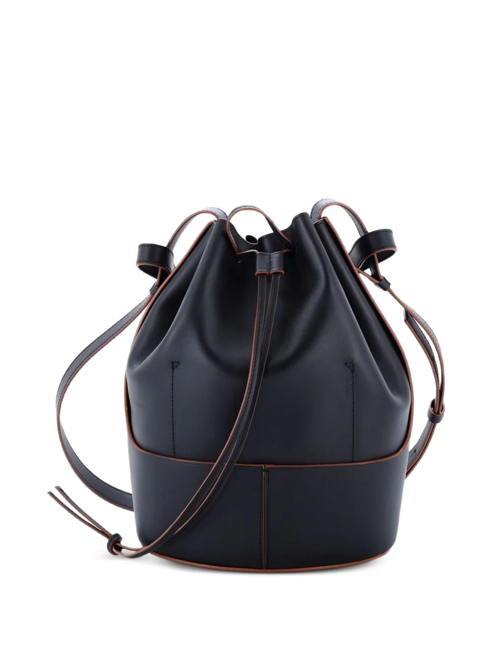 Balloon Leather Medium Bucket Bag by Loewe Pre-Owned