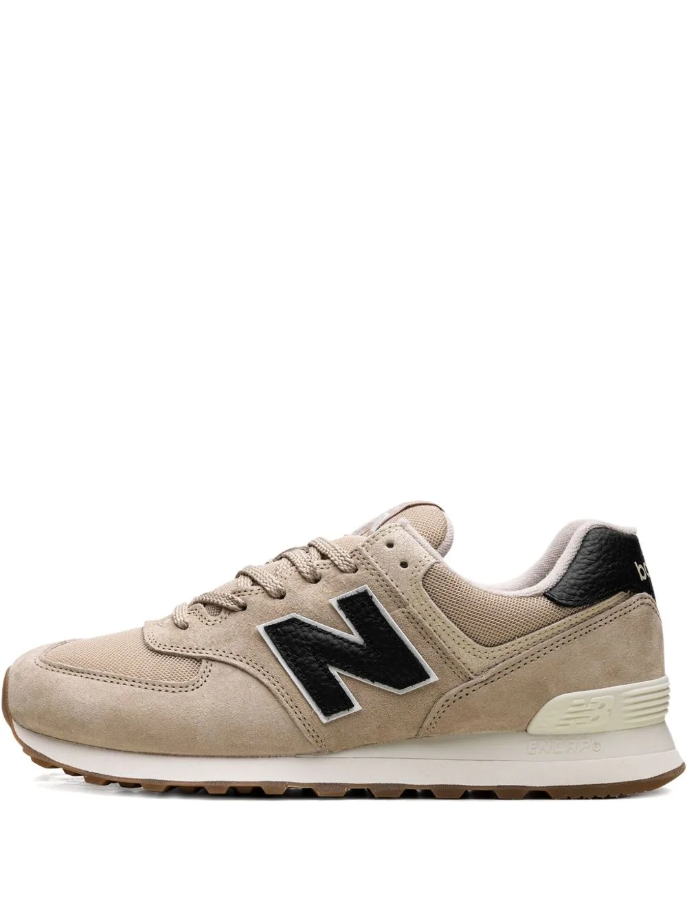 574 Black/Beige Sneakers by New Balance