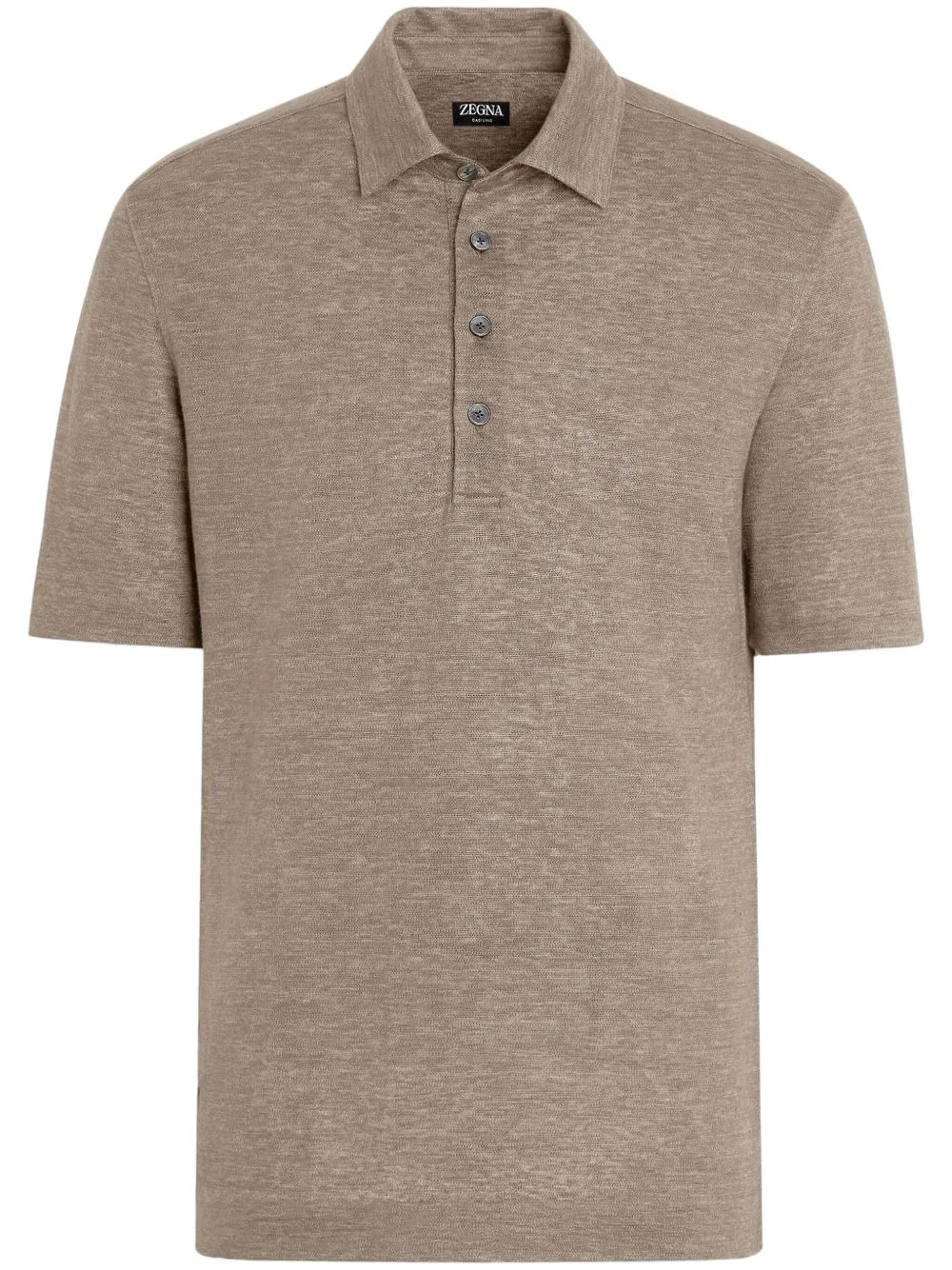 Oasi Lino Polo Shirt by Zegna