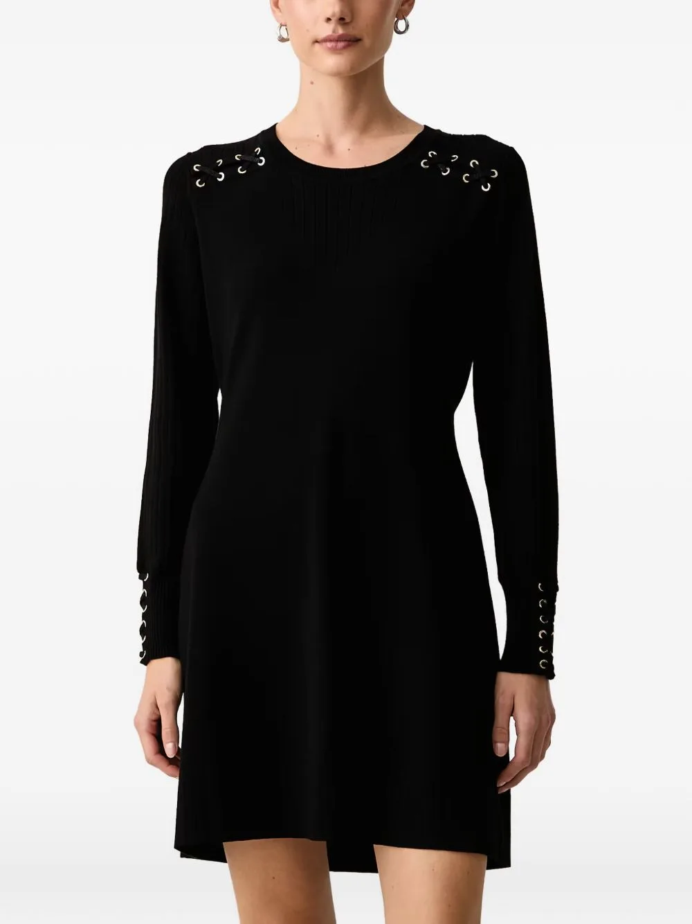 Dress in Knit with Laces by LIU JO