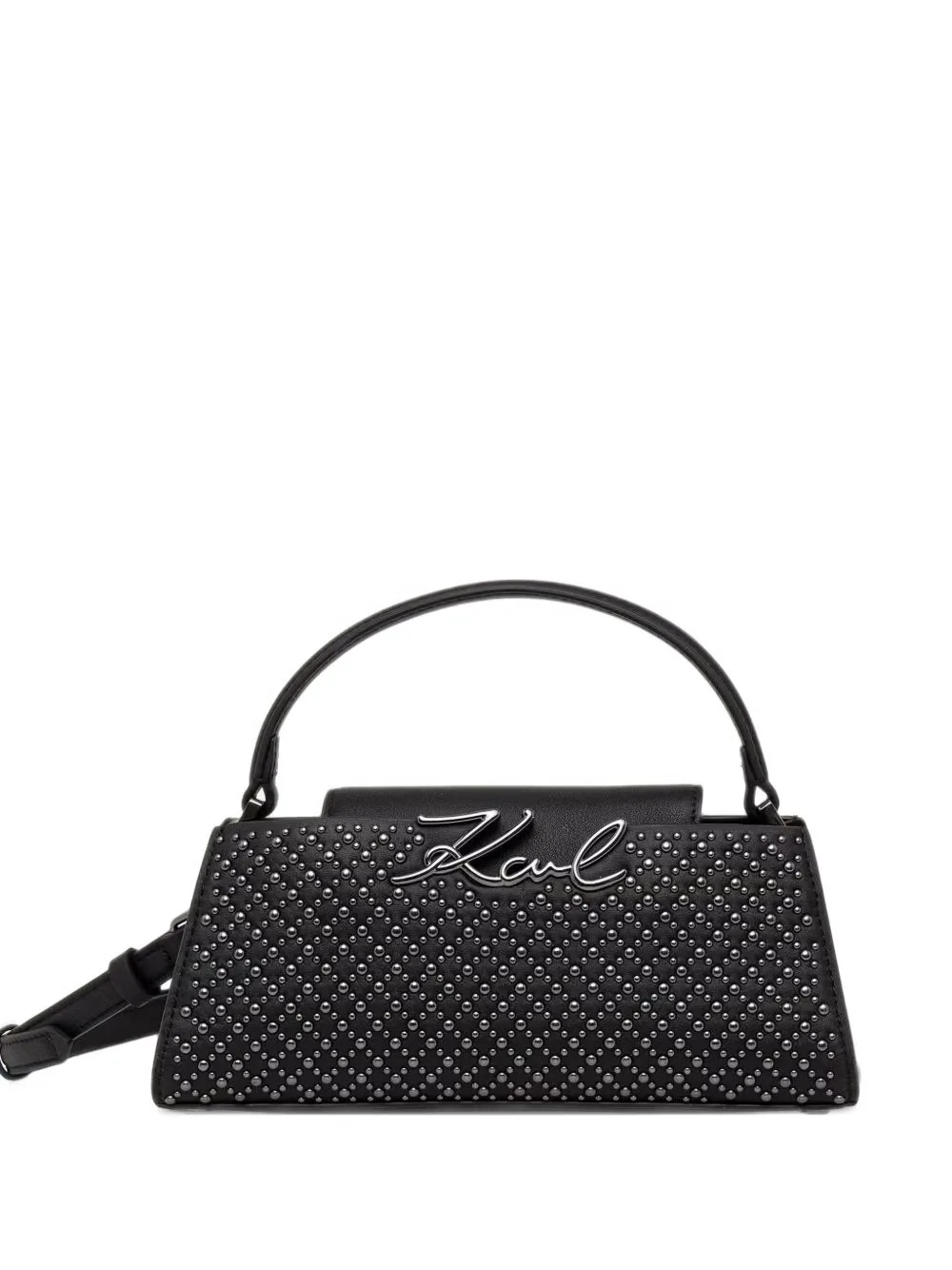 Karl Signature Studded Tote Bag by Karl Lagerfeld
