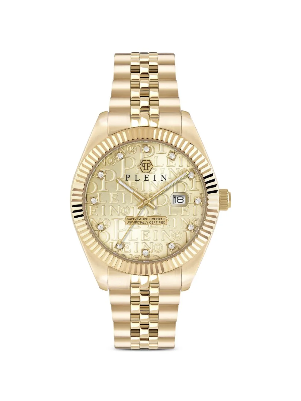Date Superlative 41mm Watch by Philipp Plein