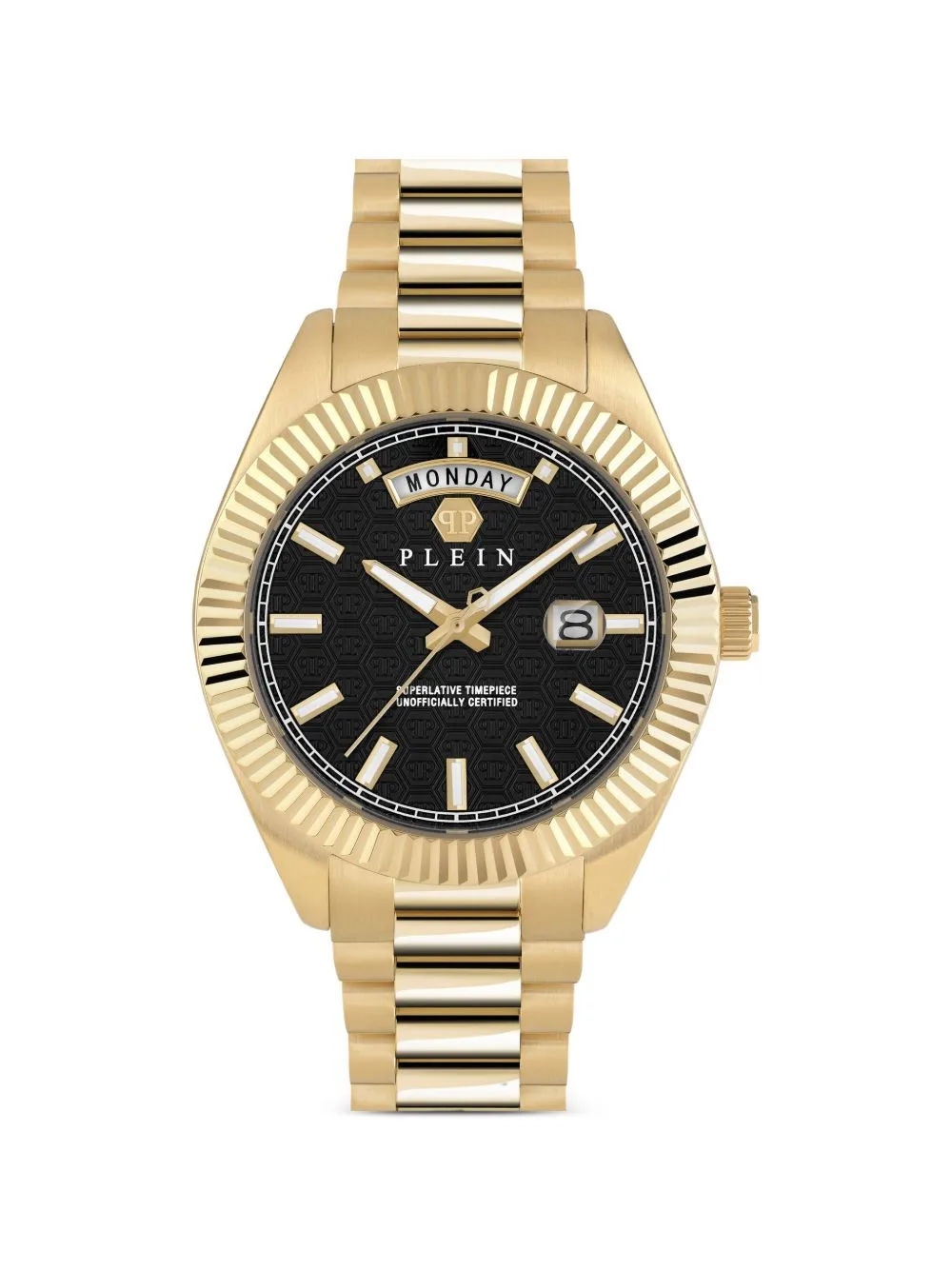 Date Superlative 42mm Watch by Philipp Plein