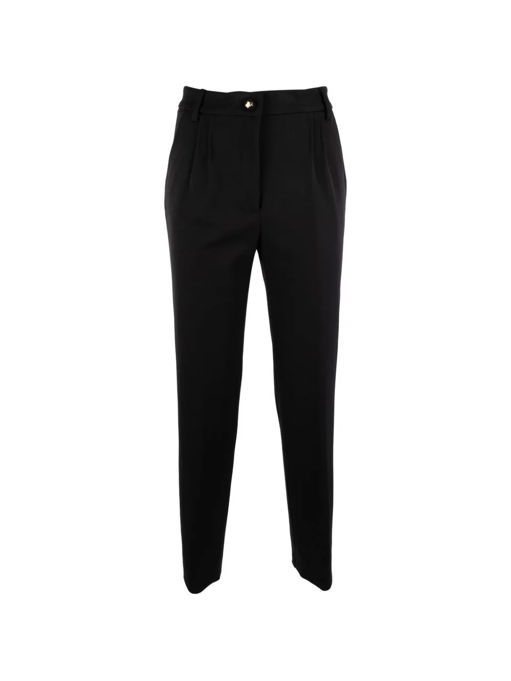 Pleated-Detail Tailored Trousers