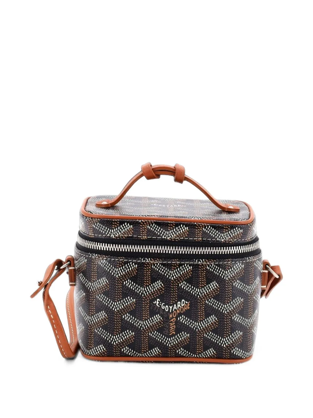 Muse Vanity Case Coated Canvas Nano Pouch by Goyard Pre-Owned