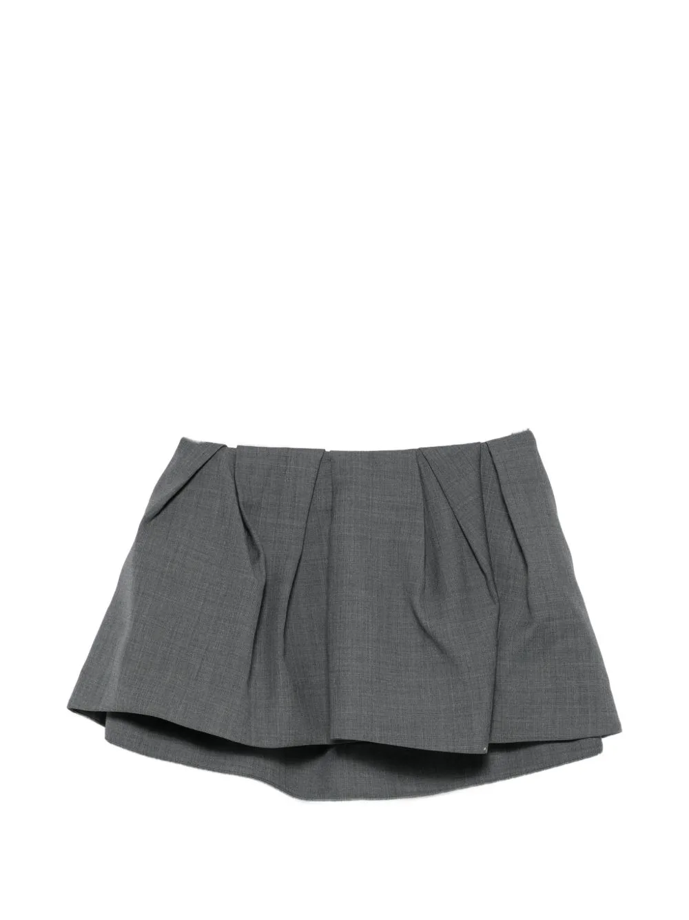 Pleated Mini Skirt by SHUSHU/TONG