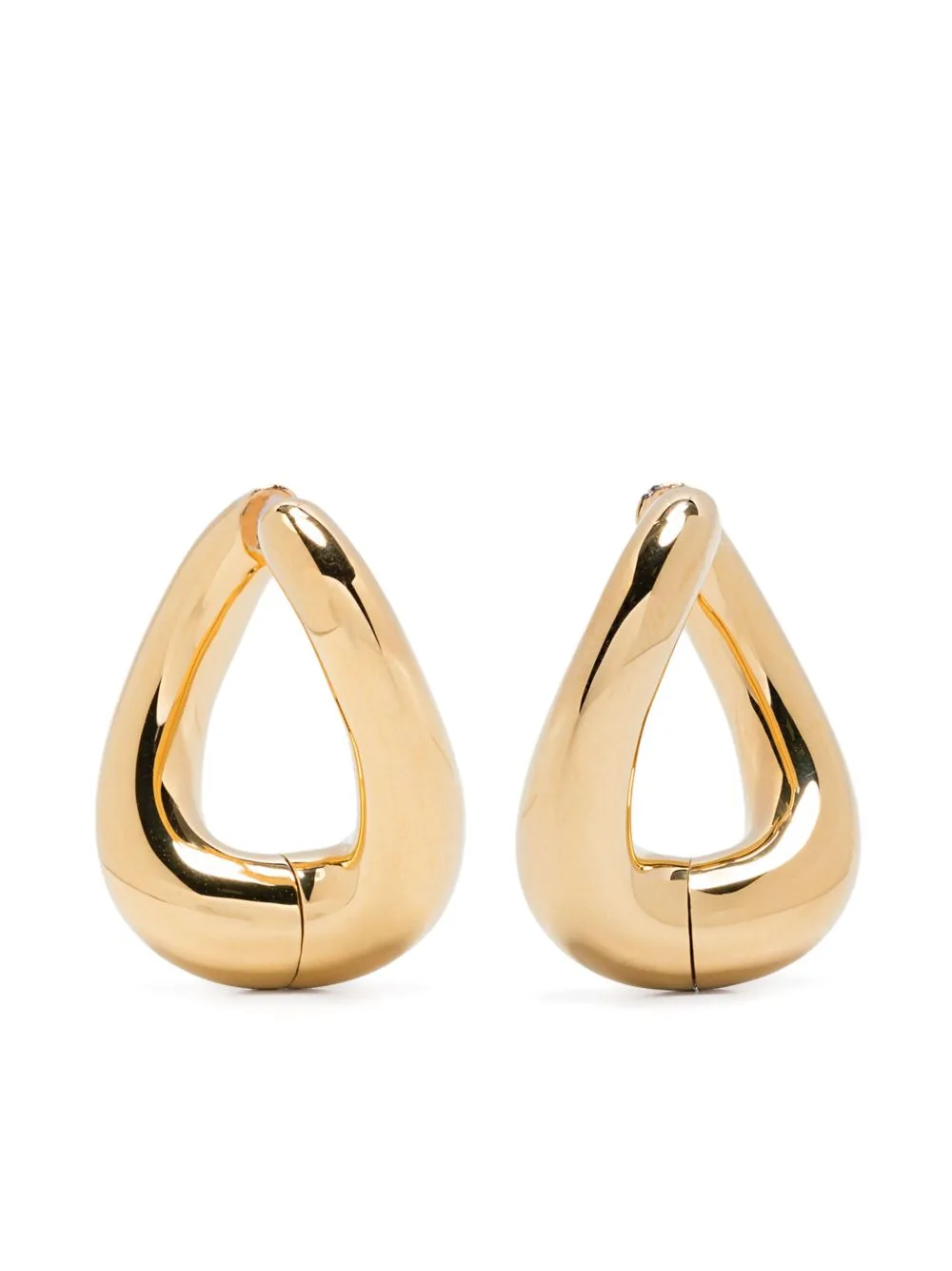 Twist Hoop Earrings by Tom Wood