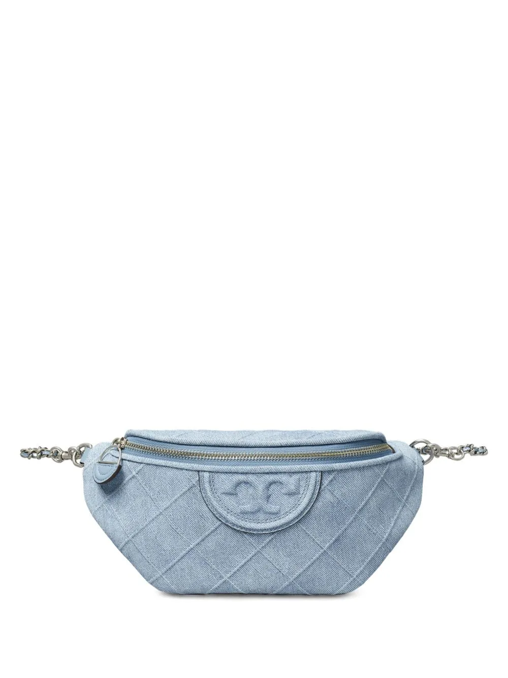 Fleming Denim Belt Bag by Tory Burch