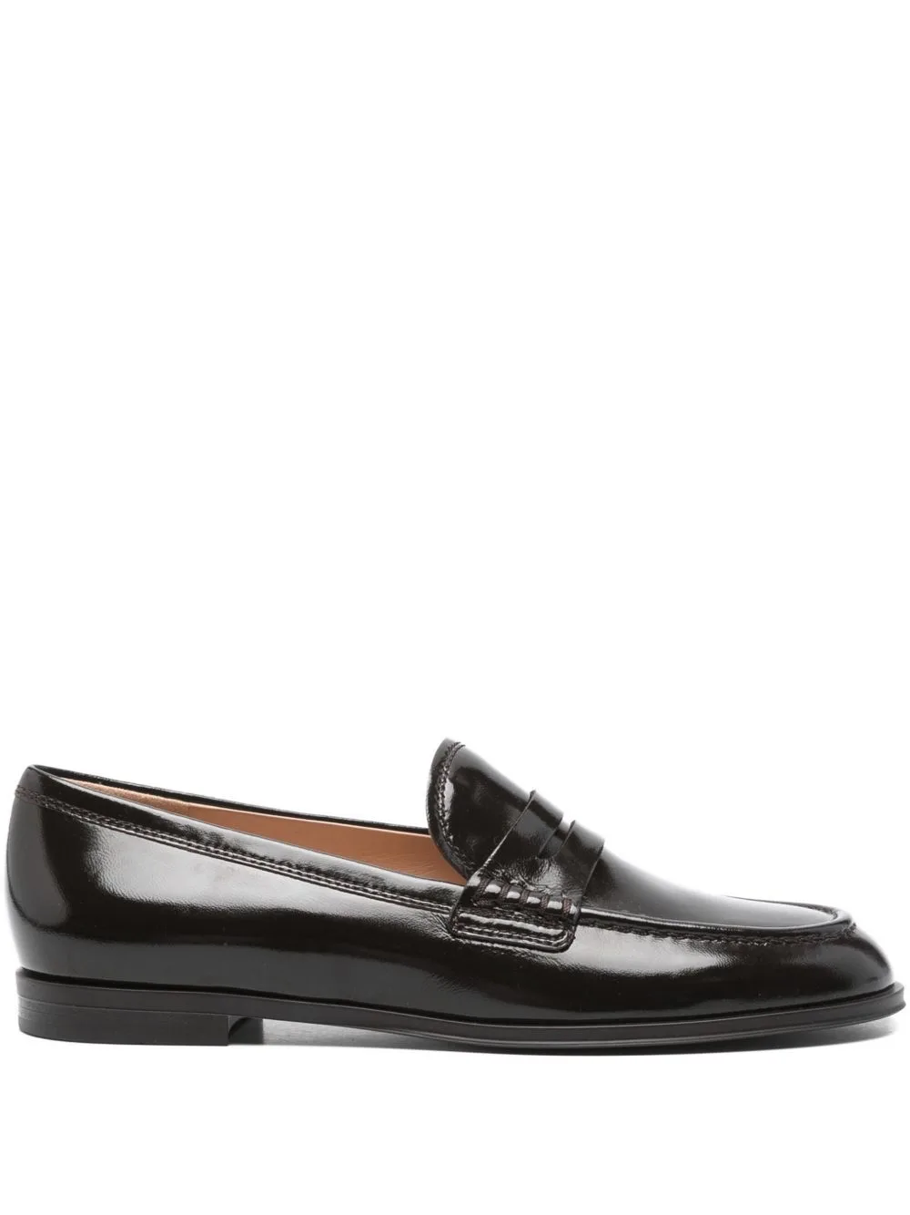 Leather Penny Loafers by Gianvito Rossi