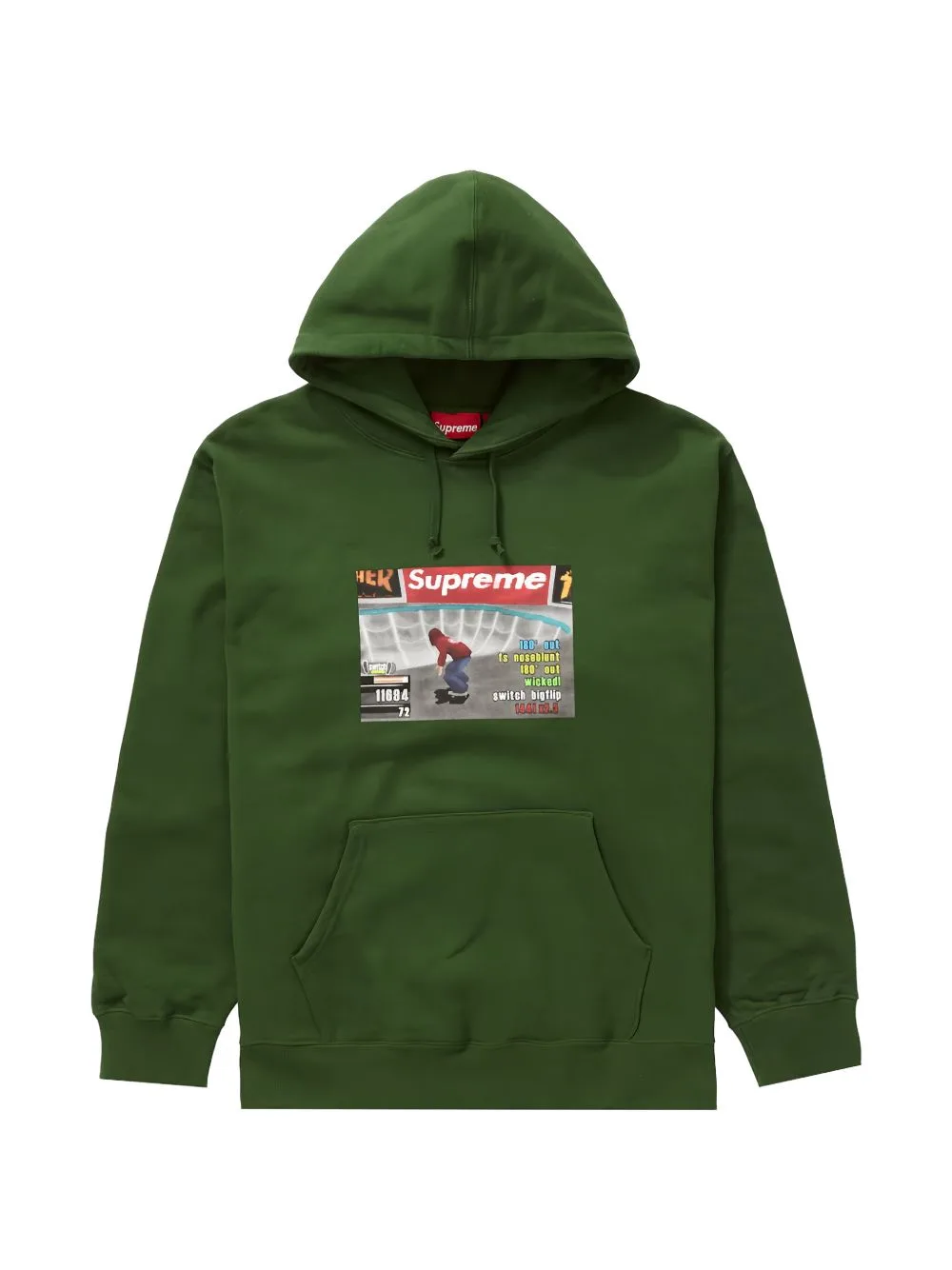 Supreme x Thrasher Graphic-Print Hoodie by Supreme