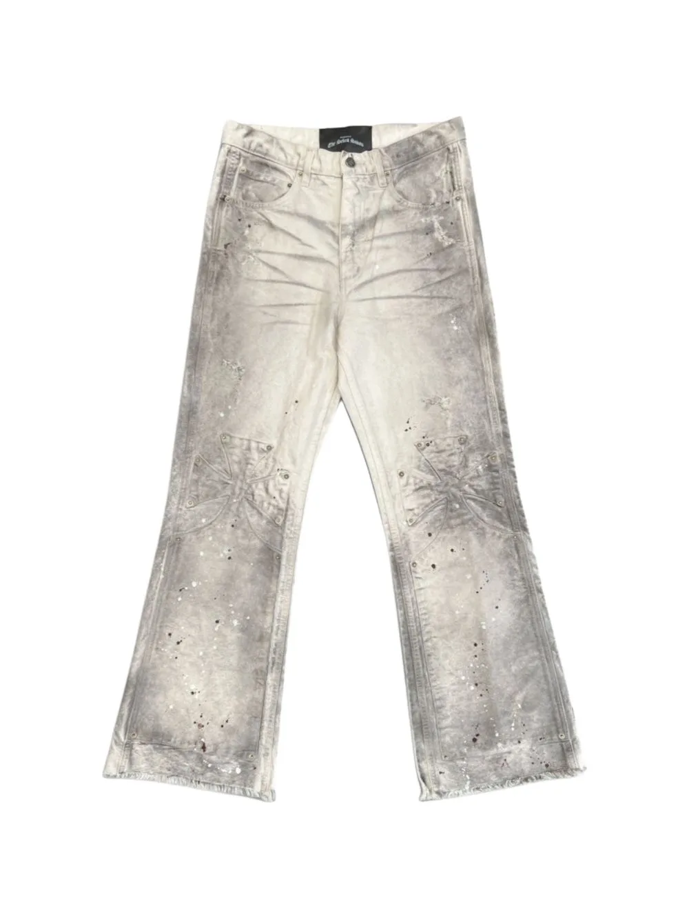 Chopper Paint-Splatter Jeans by SEKRIT