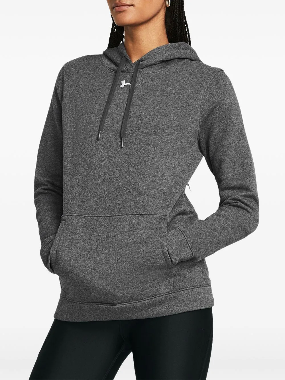 Hustle Fleece Hoodie by Under Armour