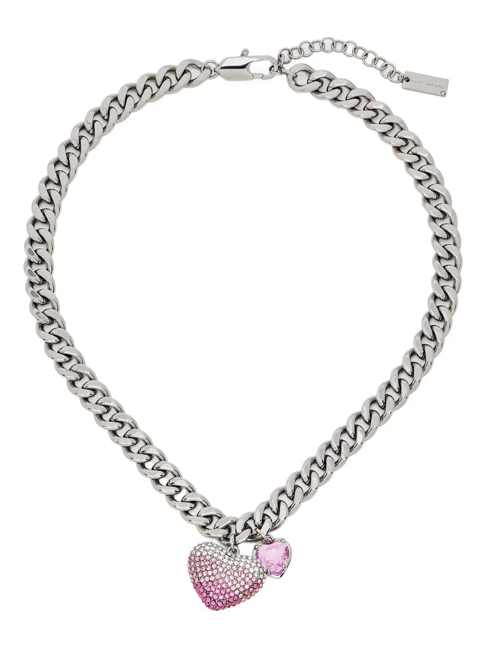 The Heart Balloon Pave Necklace by Marc Jacobs