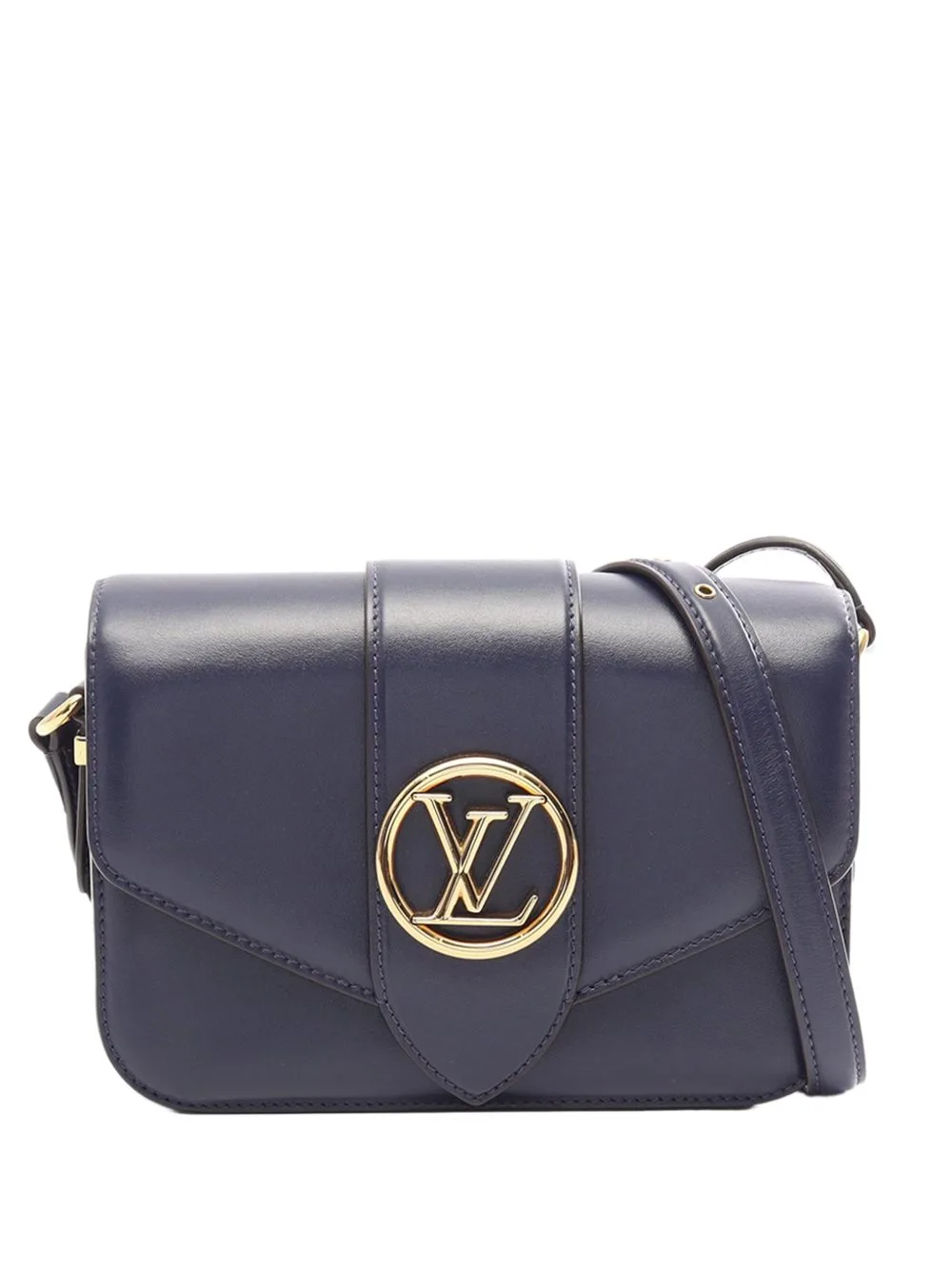 2020 Calfskin LV Pont 9 Soft mm Crossbody Bag by Louis Vuitton Pre-Owned